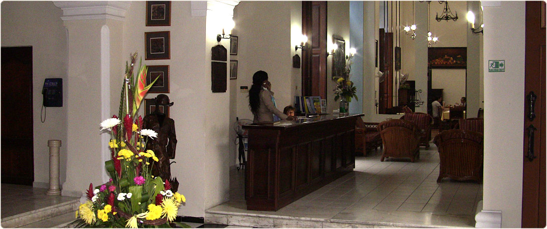 Hotel Tejadillo reception