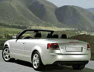 Audi Cabriolet rear view