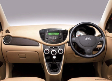 Hyundai i10 inside