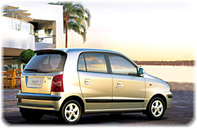Hyundai Atos back view