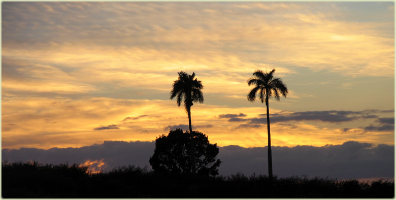 Cuba sunset
