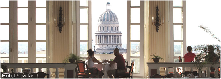 View from Hotel Sevilla, Old Havana