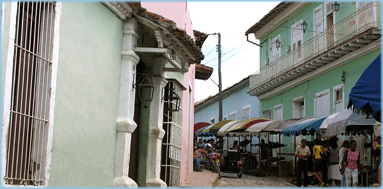 Sancti Spiritus colonial street