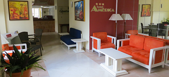 Hotel America in city center